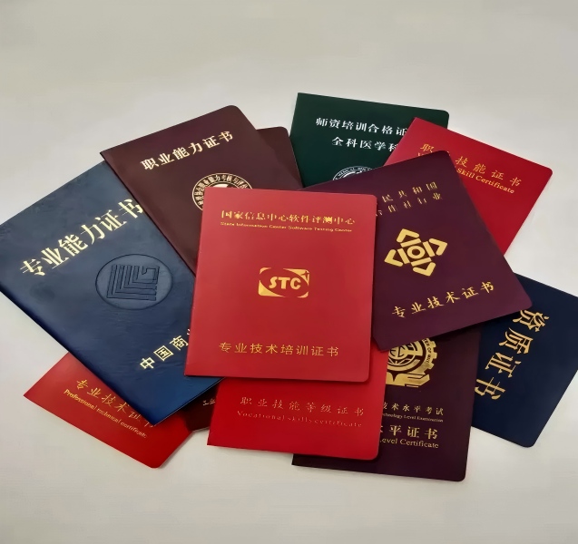 毕业证样本展示